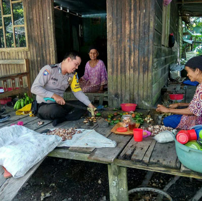 Ikuti Lomba Bhabinkamtibmas, Bripka Ridho Warsika Wakili Polres Inhil ke Polda Riau
